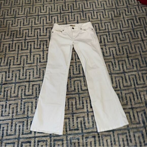CAbi White lightweight Trouser Jeans with a little stretch size 4- EUC - Picture 8 of 14